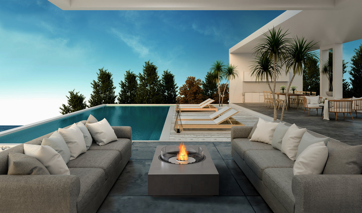 Martini 50 Fire Pit Table Bioethanol - EcoSmart Fire