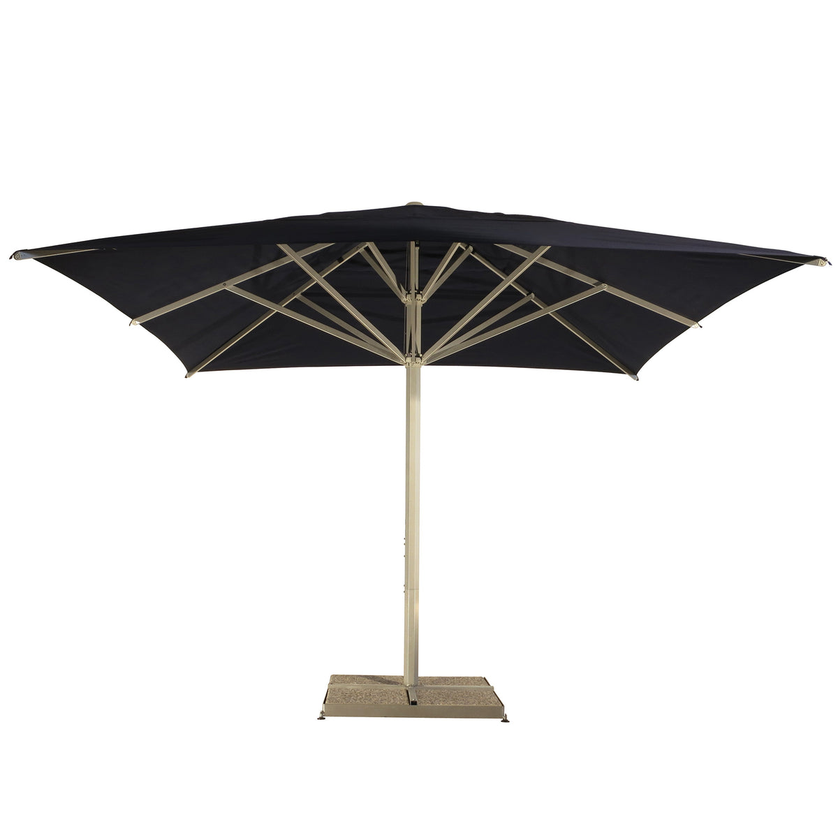 Maxi Large Square Parasol with Central Base by Fim