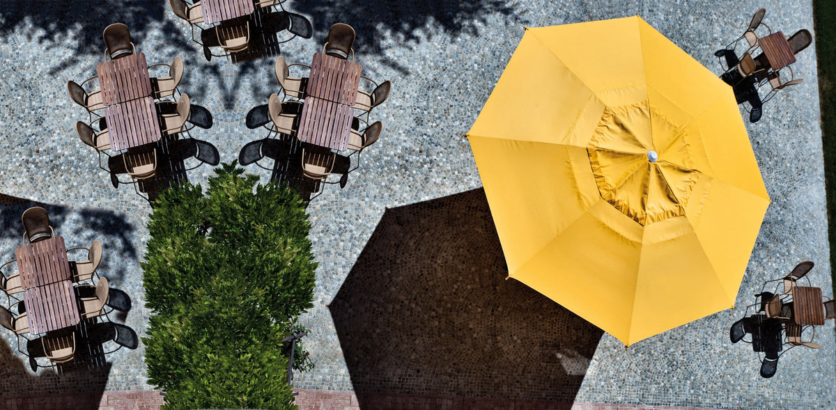 Maxi Very Large Octagonal Parasol for Professionals by Fim