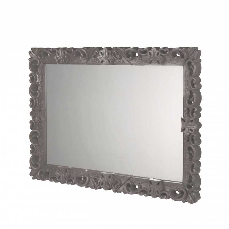 MIRROR OF LOVE XL Saffron Yellow Neo Baroque XXL Rectangular Mirror 223 x 162 cm