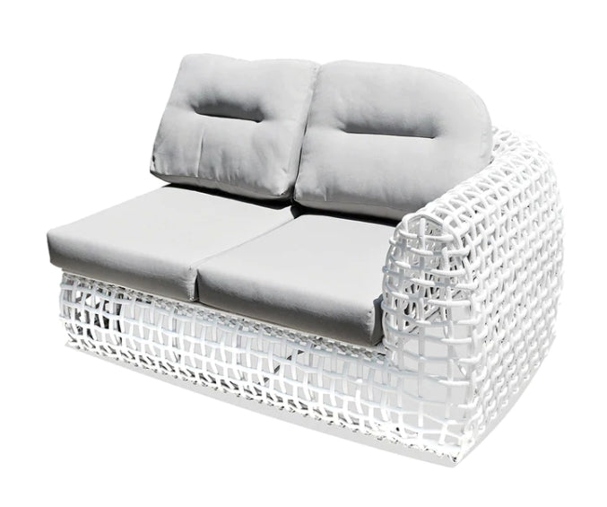 4-seater outdoor corner sofa - set of modules for outdoor sofa