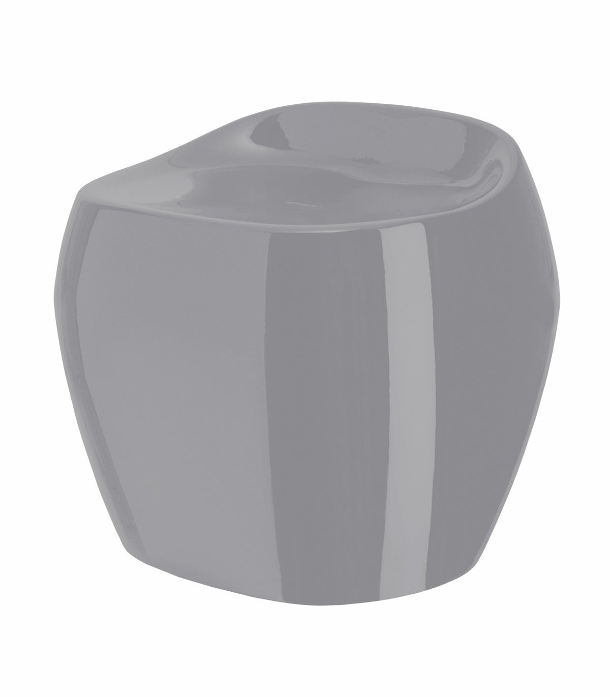 Tabouret design finition laquée Vondom - gris acier