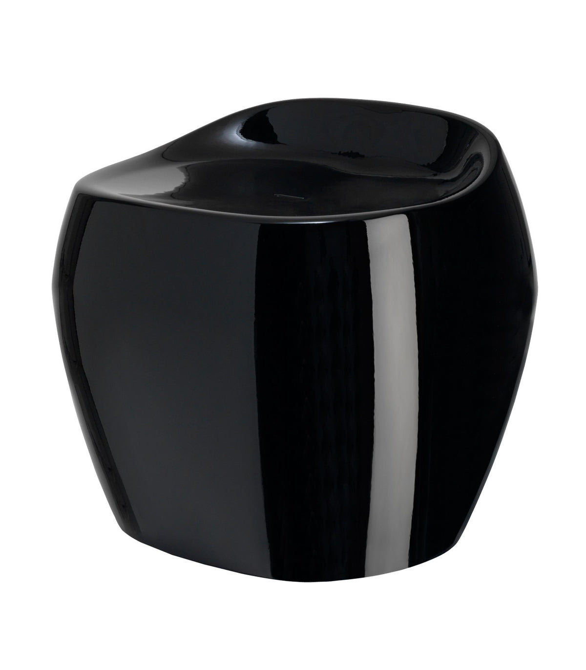Design stool lacquered finish - Vondom - black