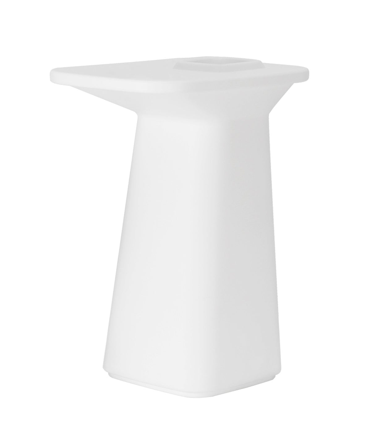 Table haute design NOMA Vondom finition mate - blanc