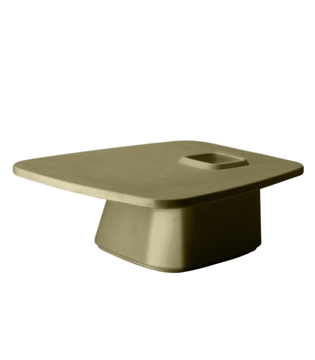 NOMA table basse finition laquée VONDOM - kaki
