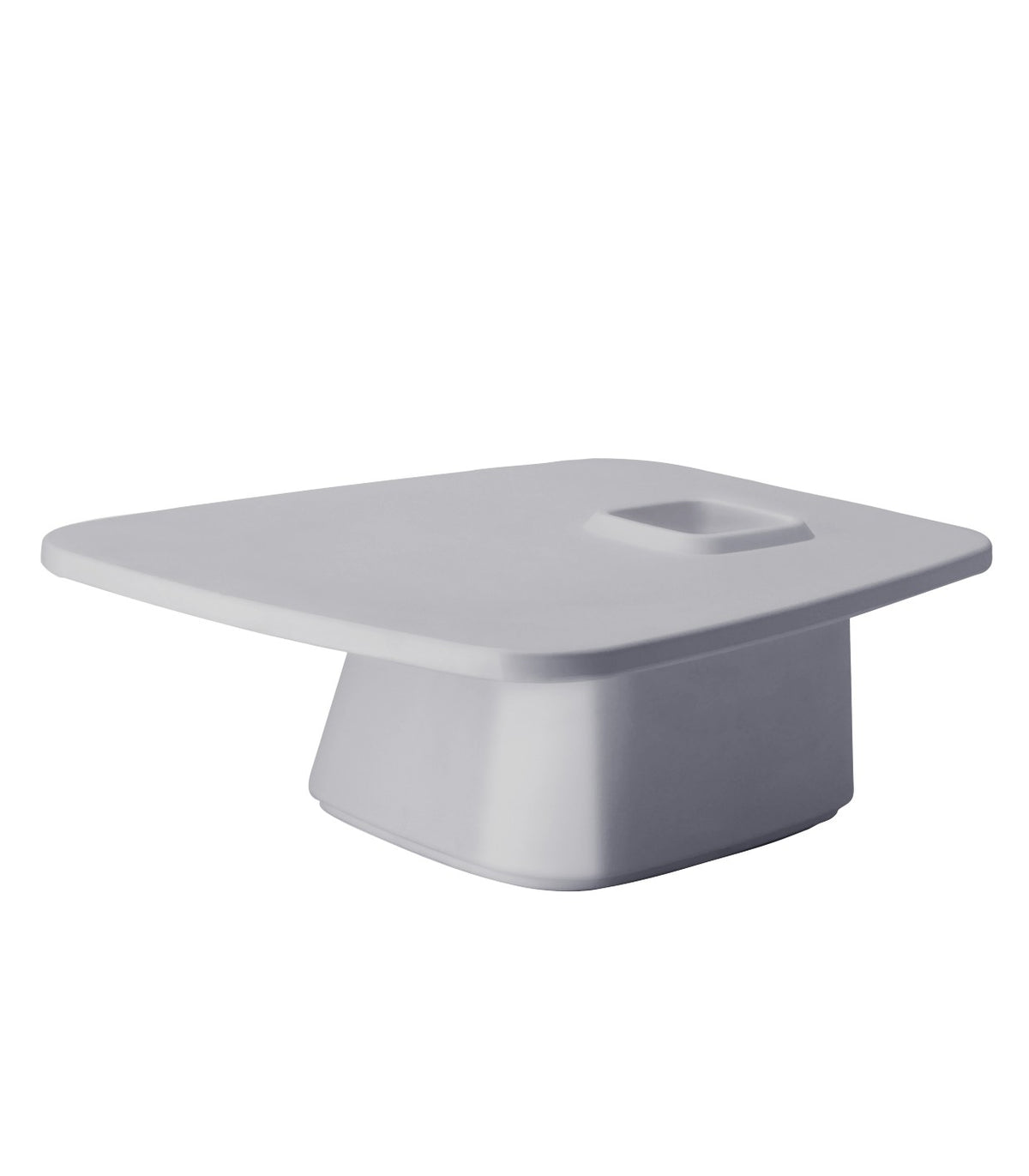 NOMA table basse finition laquée VONDOM - gris acier