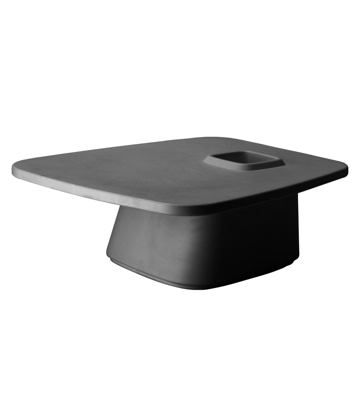 NOMA LOW table basse design VONDOM - gris anthracite