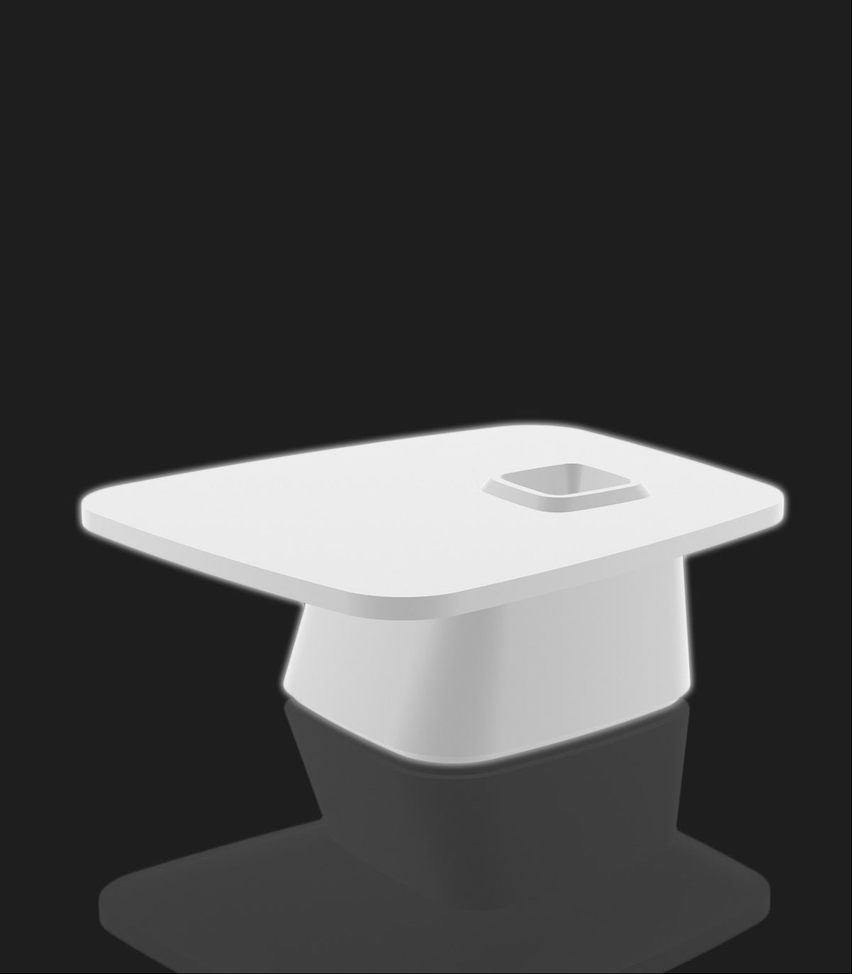 NOMA Table Basse Lumineuse LED Blanche - Vondom