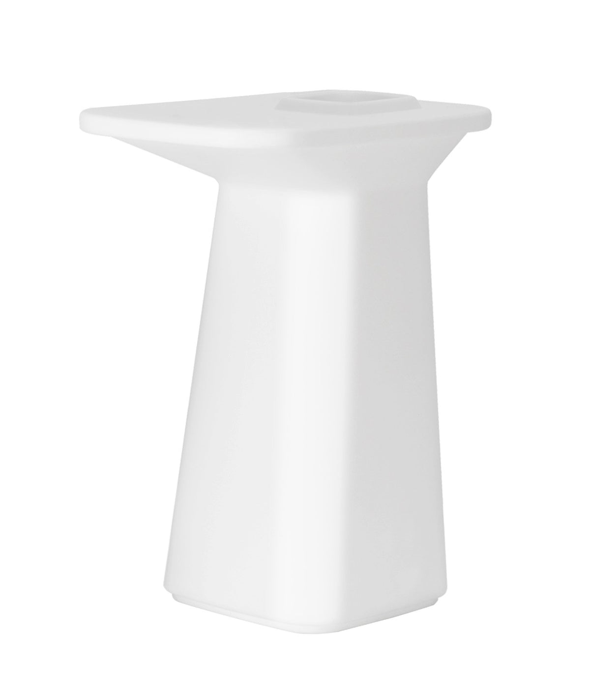 Table haute design NOMA Vondom laquée - blanc