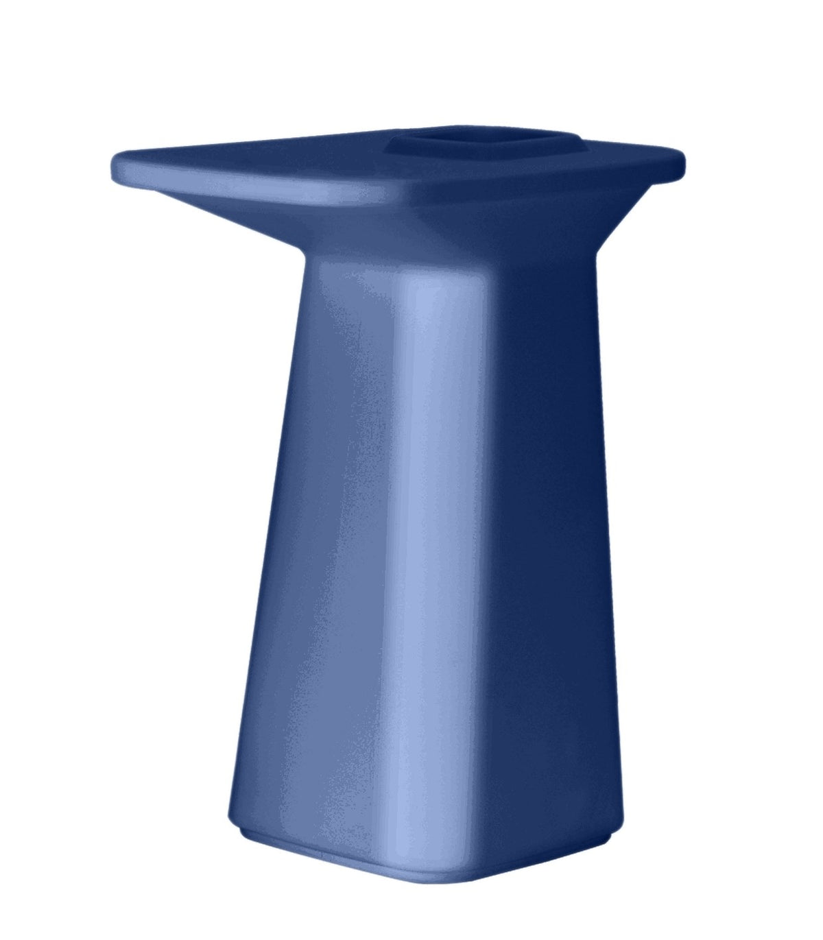 Table haute design NOMA Vondom laquée - bleu