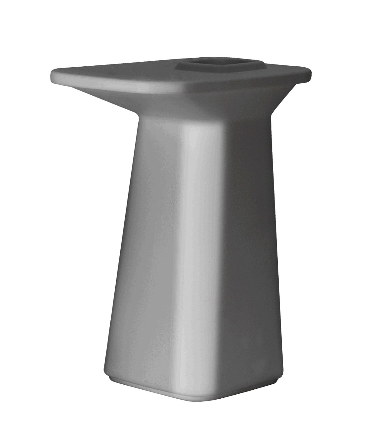 Table haute design NOMA Vondom laquée - gris anthracite