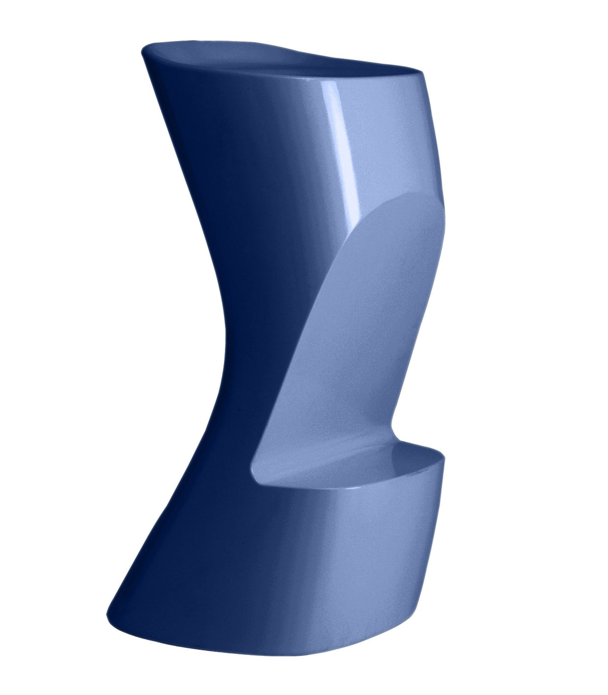 Noma tabouret bar Vondom finition laquée - bleu