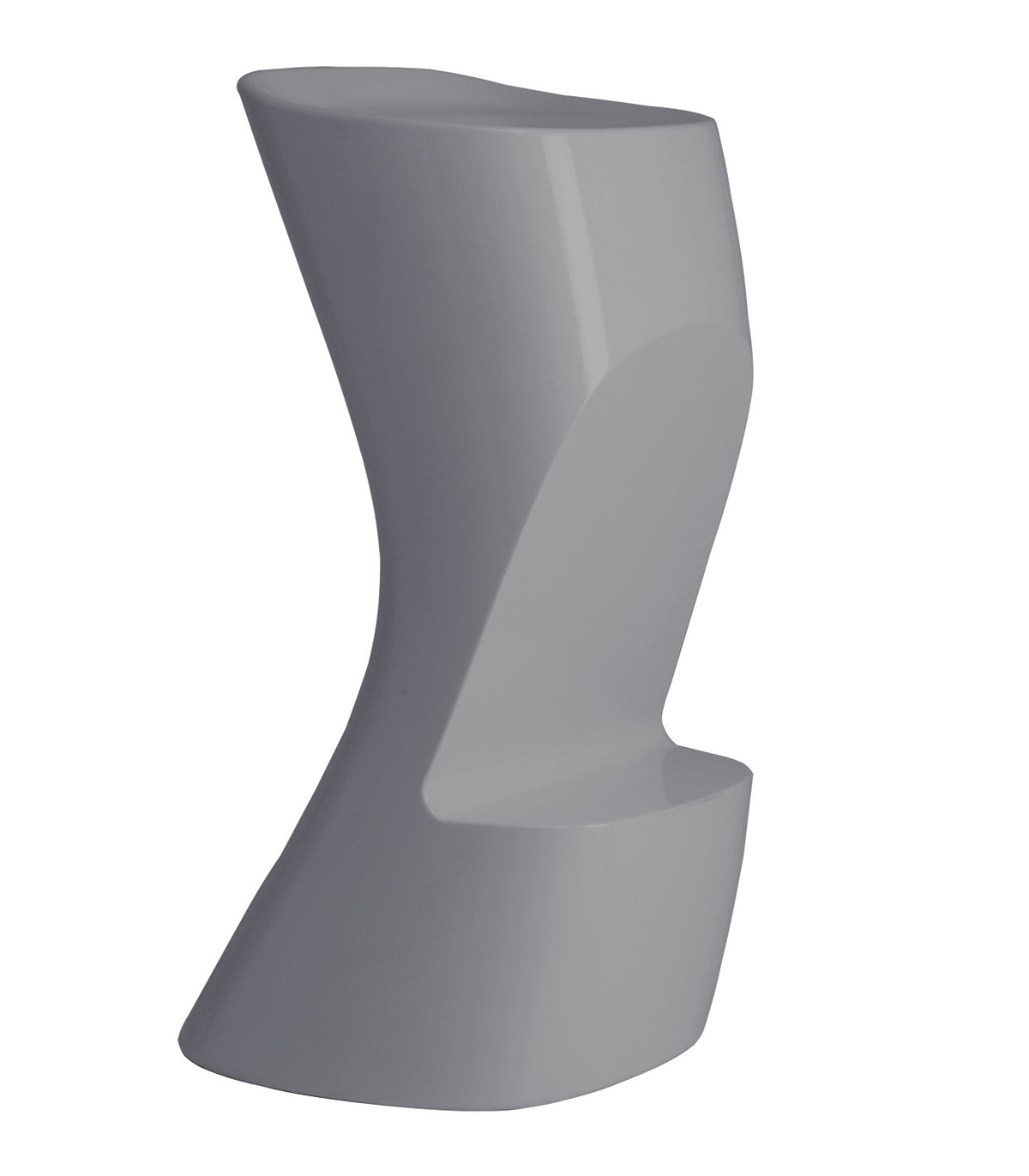 Noma tabouret bar Vondom finition laquée - gris acier