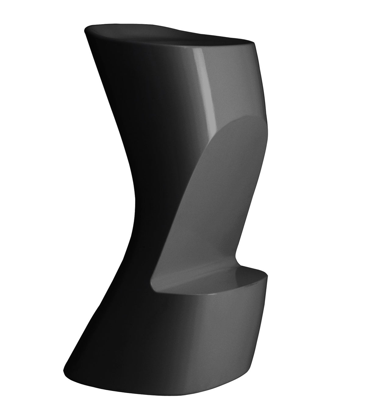 Noma tabouret bar Vondom finition laquée - noir