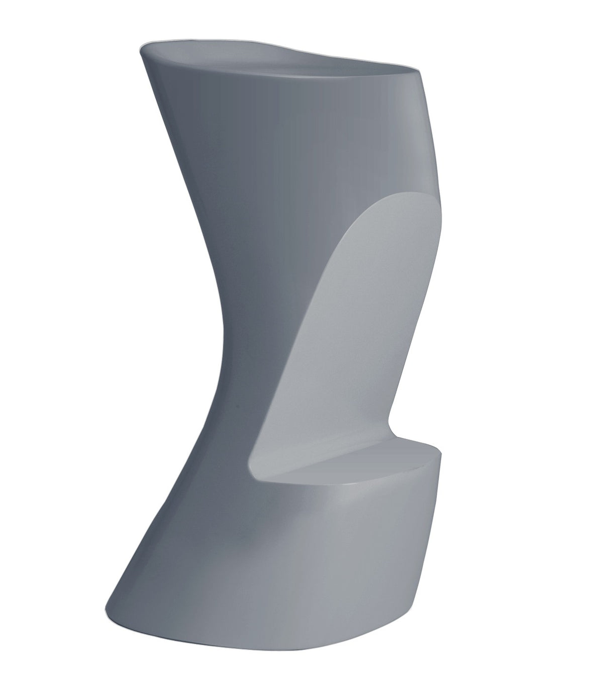 Noma tabouret bar Vondom mate - gris acier