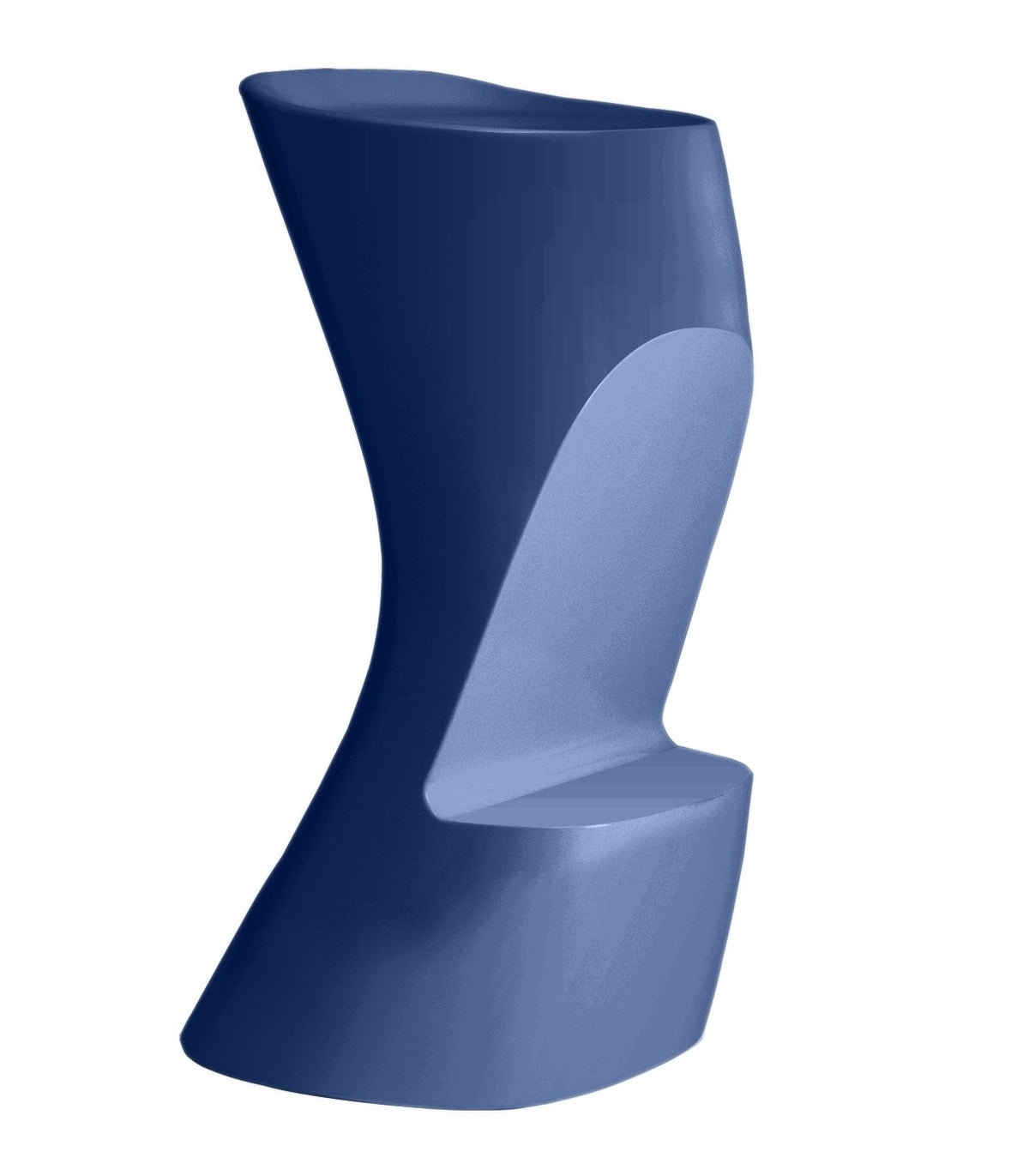 Noma tabouret bar Vondom mate - bleu