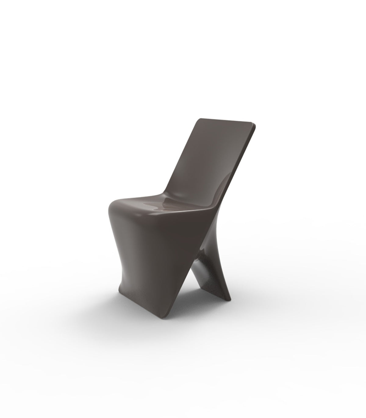 Chaise finition laquée PAL VONDOM - bronze