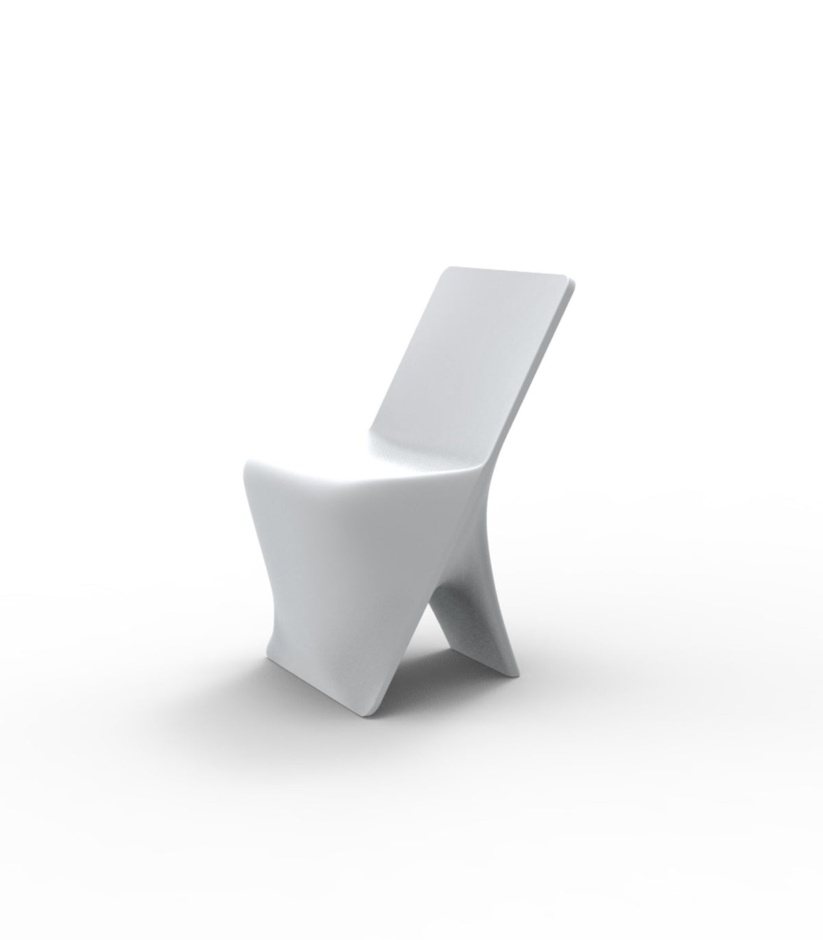 Chaise design bar restaurant PAL VONDOM - blanc