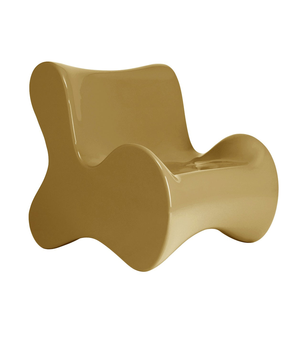 PAL Lacquered Armchair Vondom - Champagne