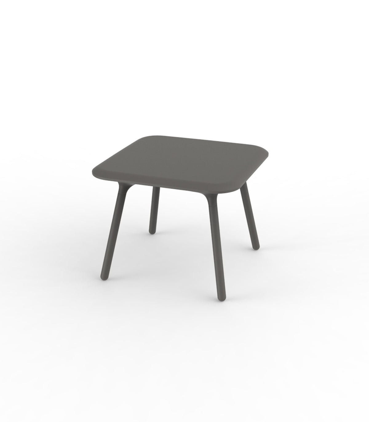 Table carrée design PAL Vondom - taupé