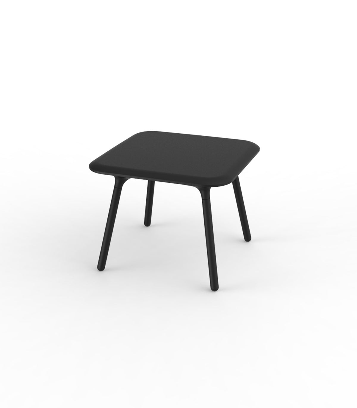 Table carrée design PAL Vondom - noir