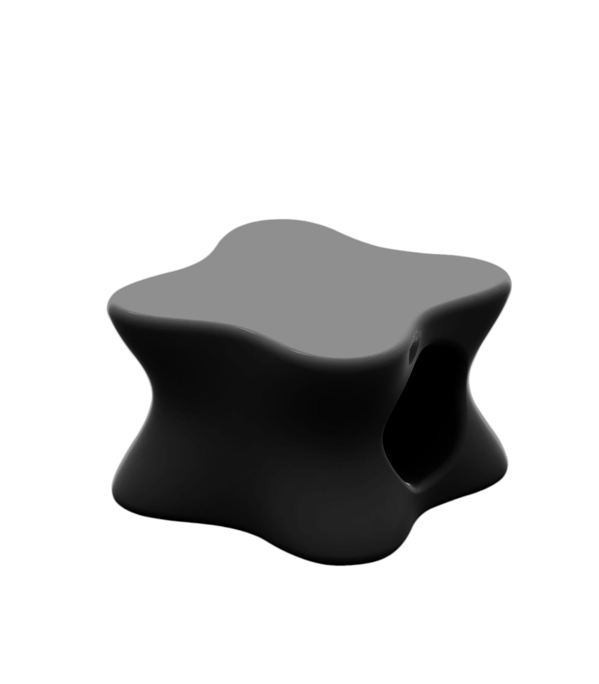 Table basse design laquée PAL VONDOM - noir