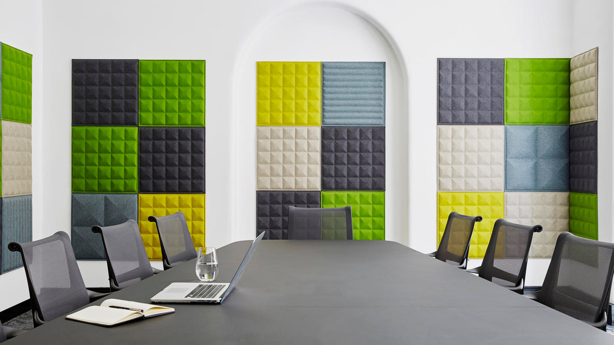 ACOUSTIC TILE - Acoustic Panel Customizable Patterns 3D Office