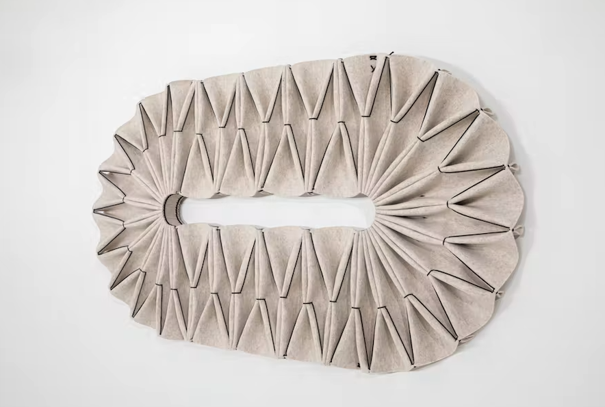 Durable Acoustic Diffusers for Public Spaces, Meeting Rooms PLEAT Edel Long BuzziSpace - Minimalist Design