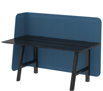 ACOUSTIQUE WRAP FRONT DESK - Panneau de séparation acoustique pour Open-Space silencieux