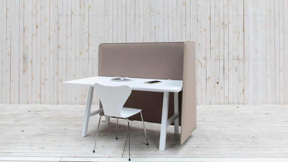 ACOUSTIQUE WRAP FRONT DESK - Panneau de séparation acoustique pour Open-Space silencieux