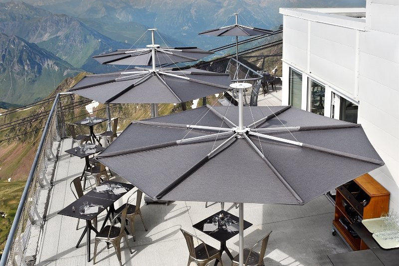 Central Pillar Umbrella INFINA 300 Round UMBROSA