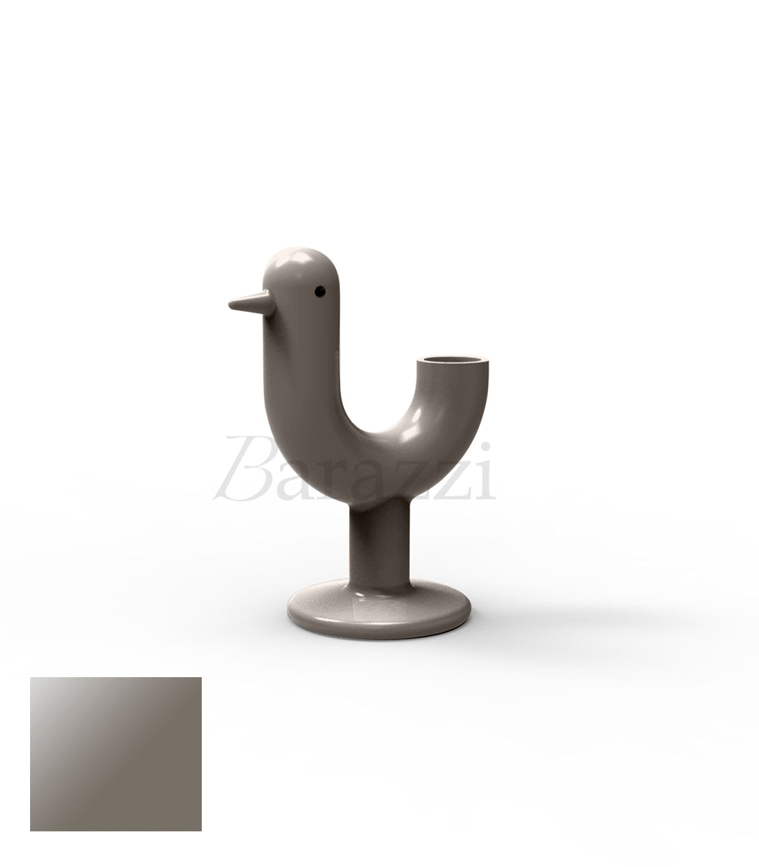Pot Peacock Taupe Laqué par Vondom