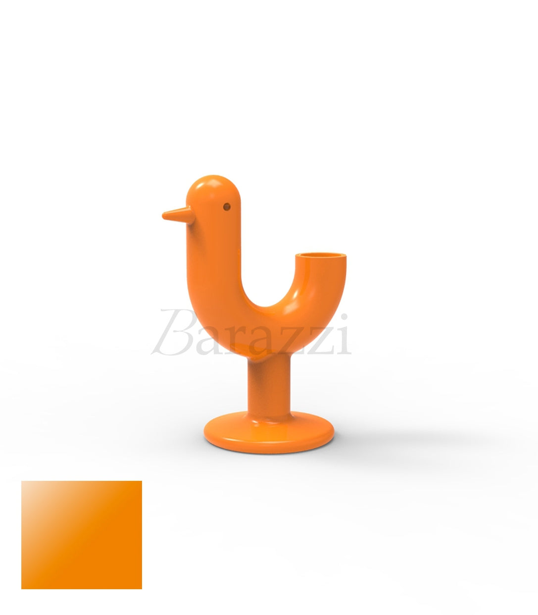 Pot Peacock Orange Laqué par Vondom