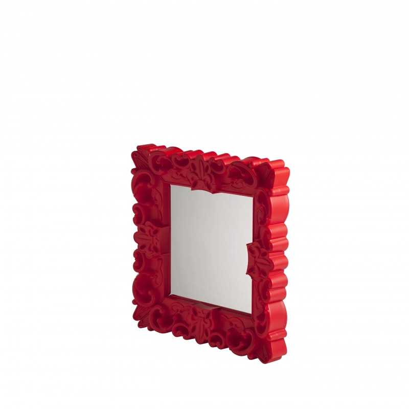 Petit Miroir Baroque - Mirror of Love S Laqué - Flame Red