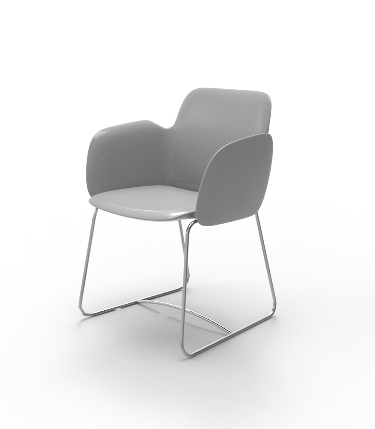 PEZZETTINA design chair with a lacquered finish - Vondom