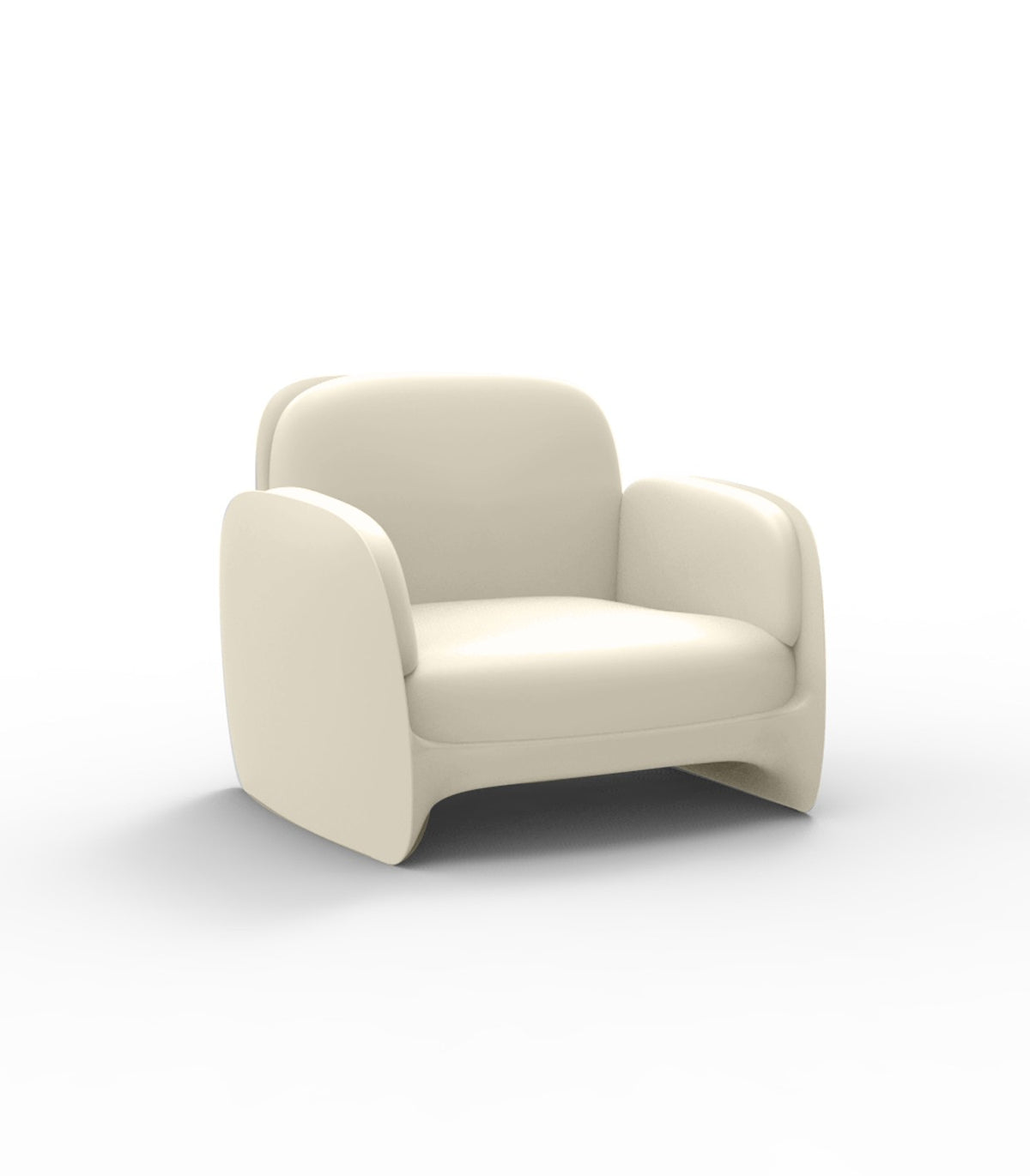Fauteuil de Repas Pezzettina Vondom - écru