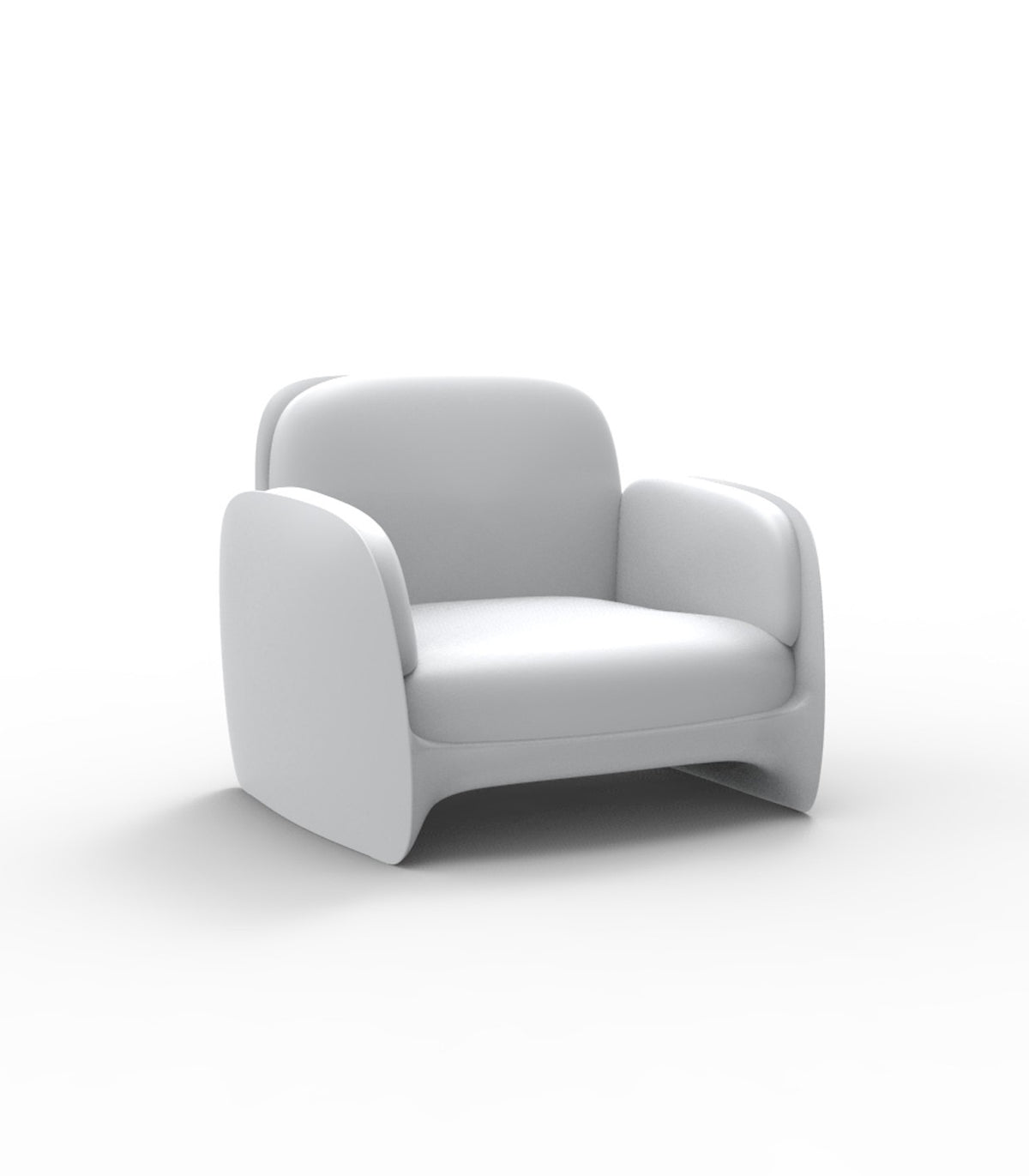 Fauteuil de Repas Pezzettina Vondom - blanc