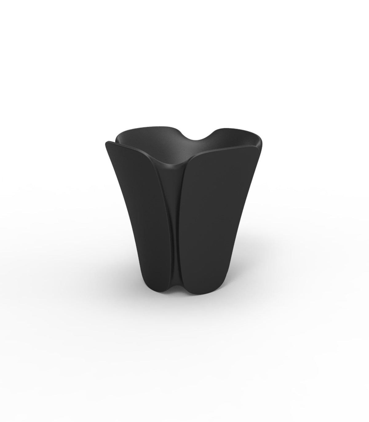 PEZZETTINA pot de fleurs design VONDOM - noir