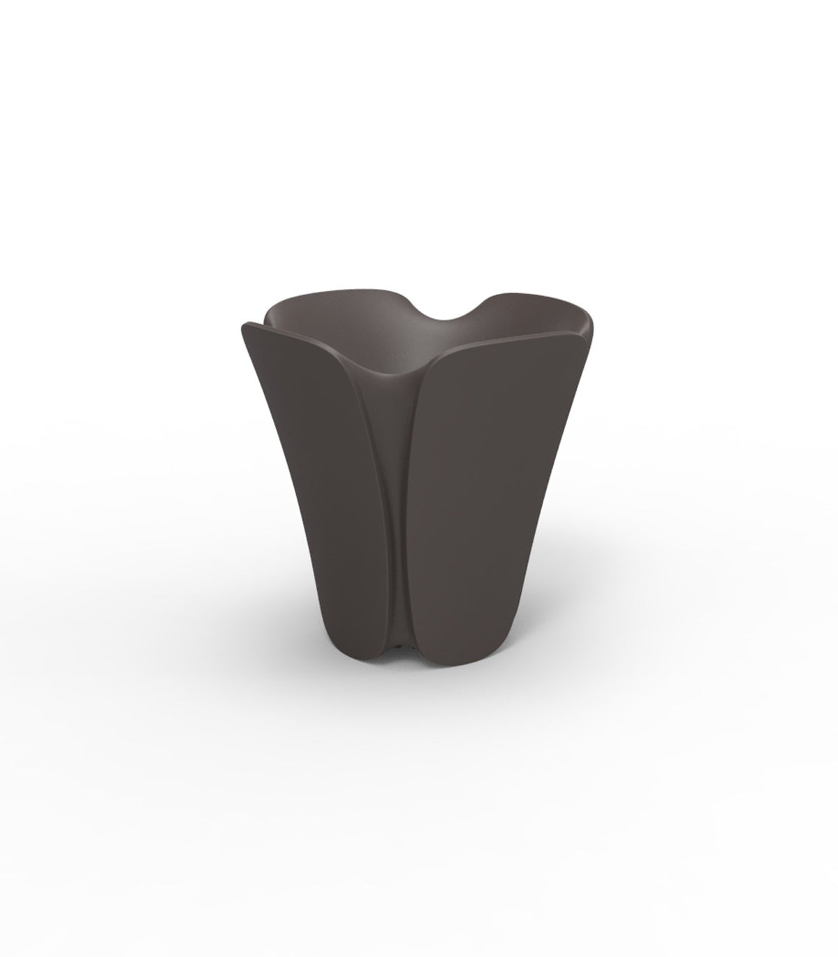 PEZZETTINA design flower pot matt finish - Vondom - bronze