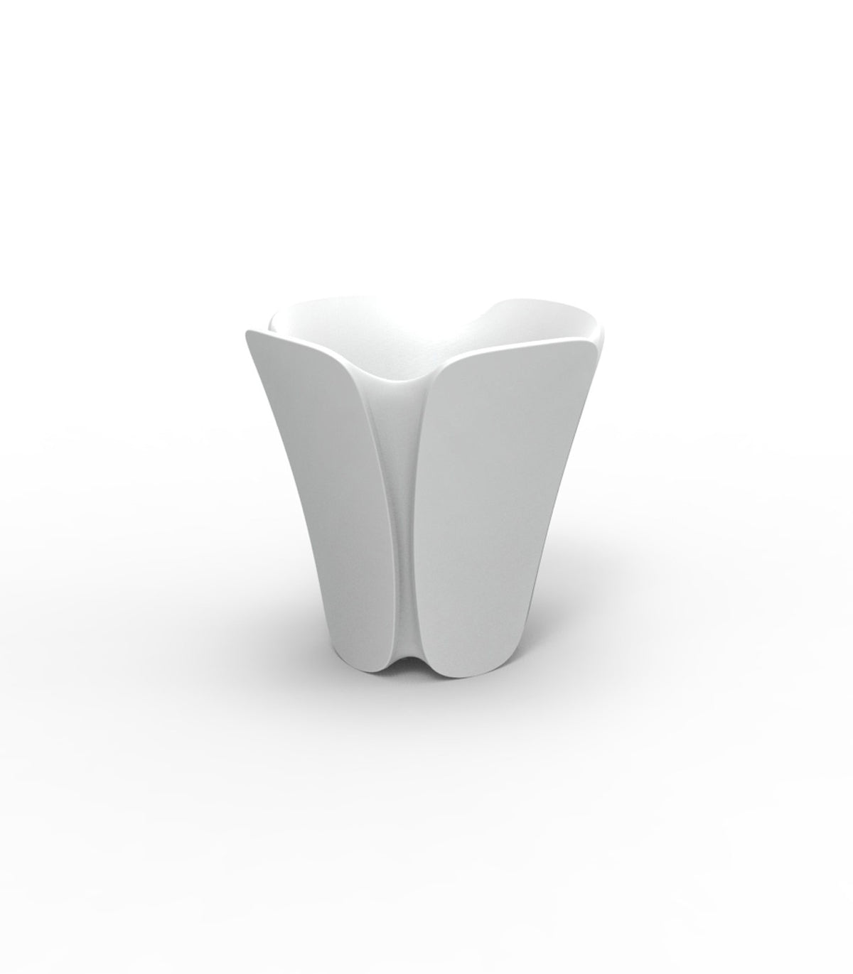 PEZZETTINA design flower pot matt finish - Vondom - ecru