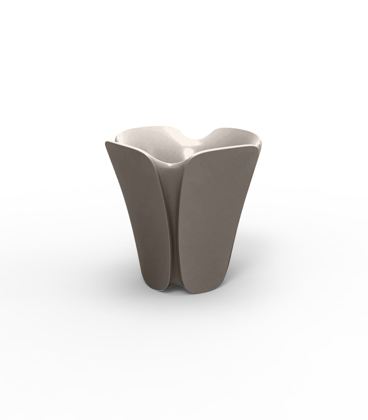 PEZZETTINA pot finition laquée Vondom - taupe
