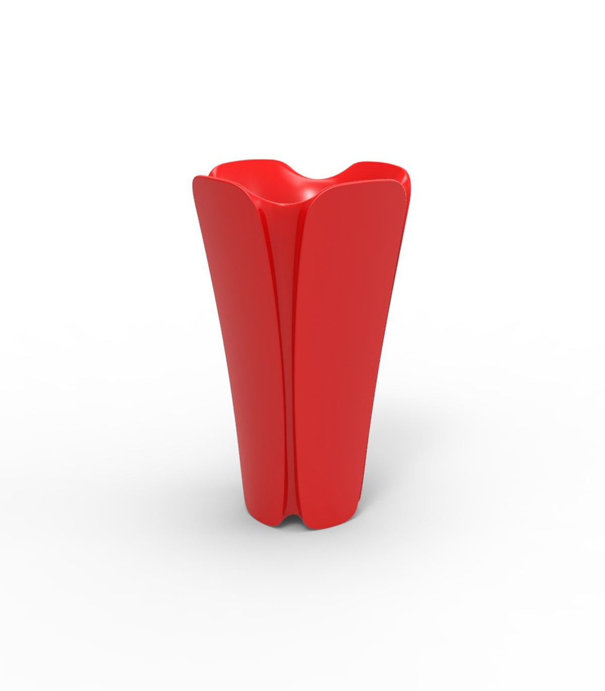Pezzettina pot de fleurs Vondom - rouge