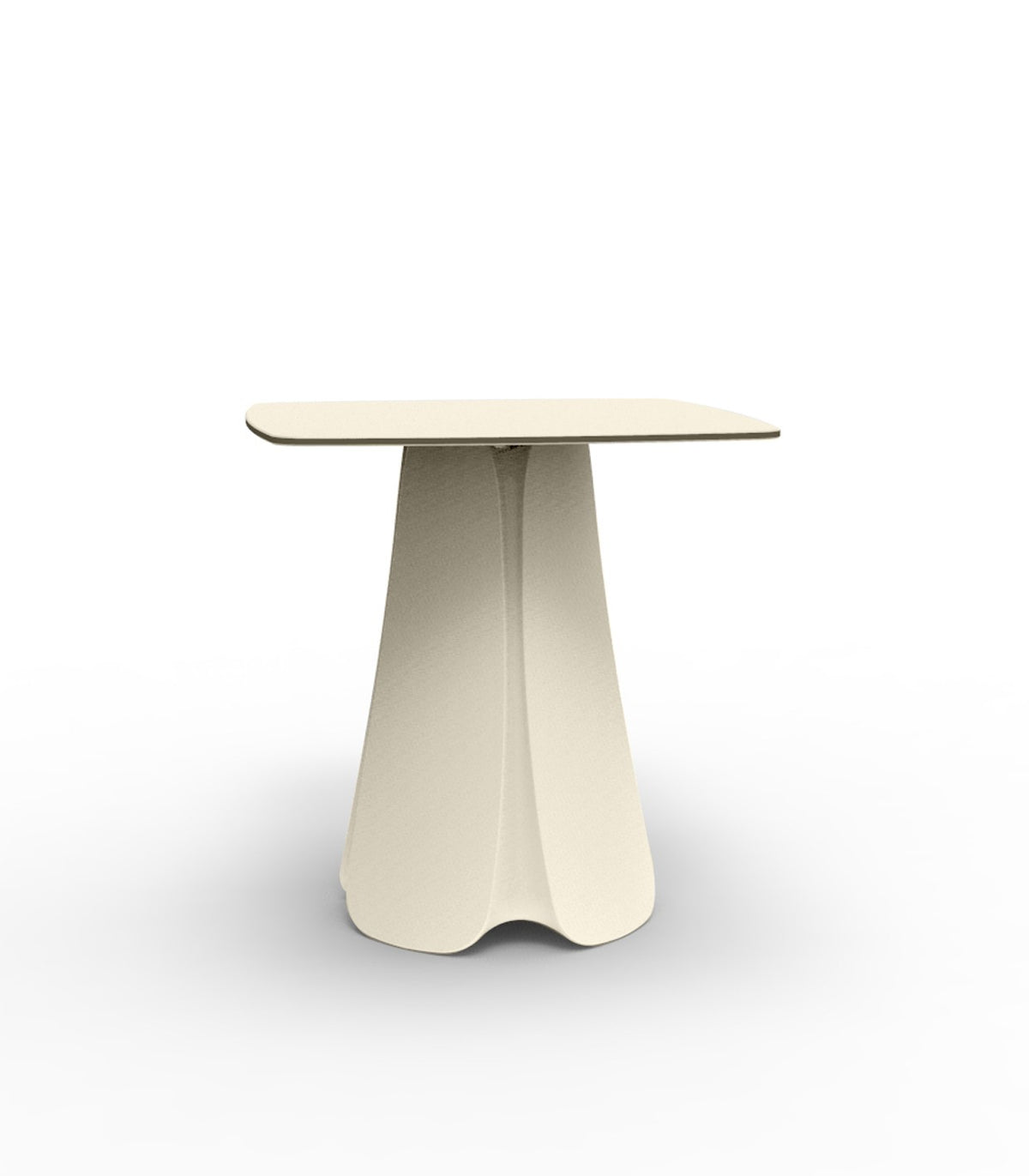Table Vondom Pezzettina carrée - écru