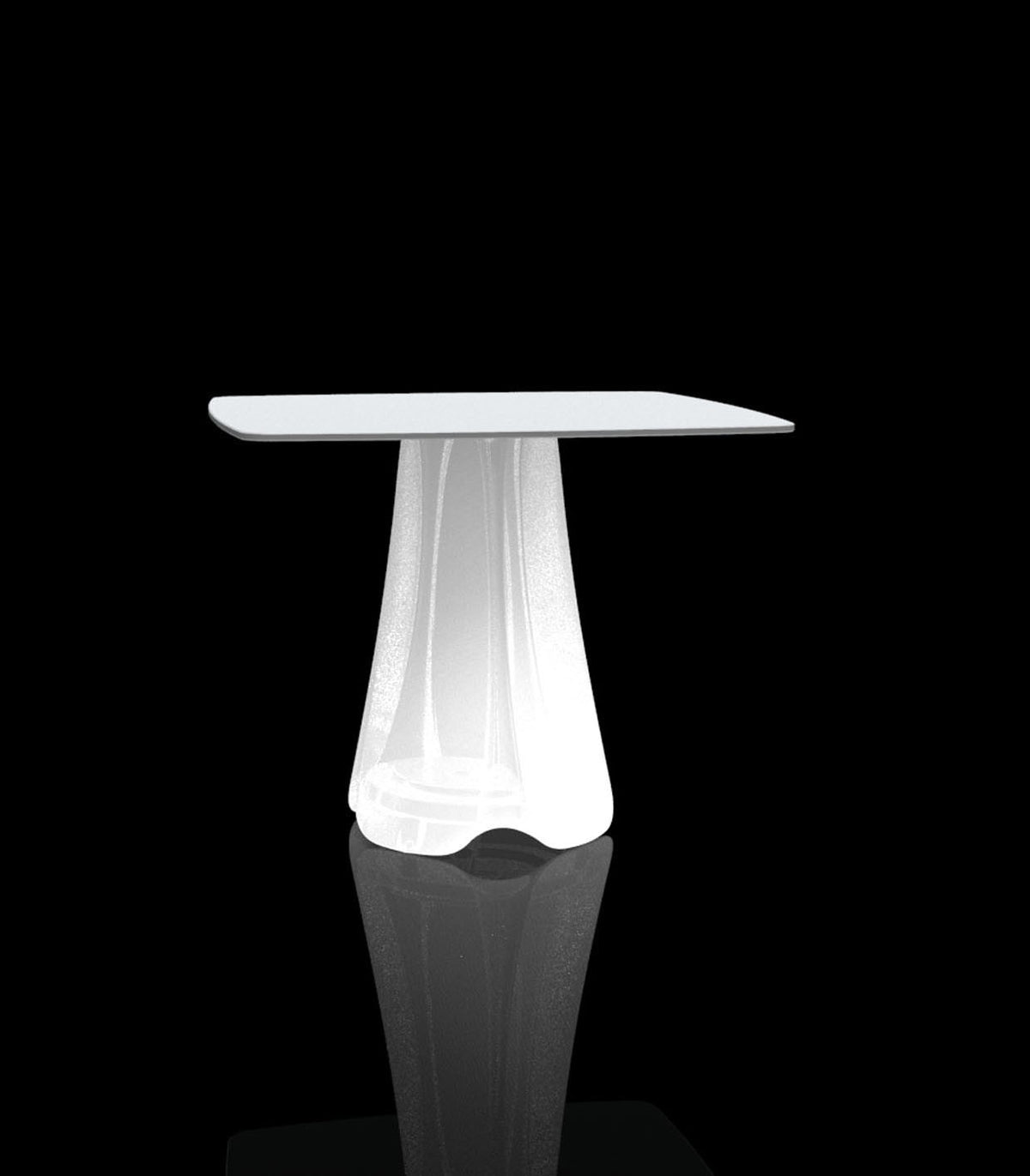 PEZZETTINA table lumineuse LED RGBW Multicolore 90x90cm - Vondom
