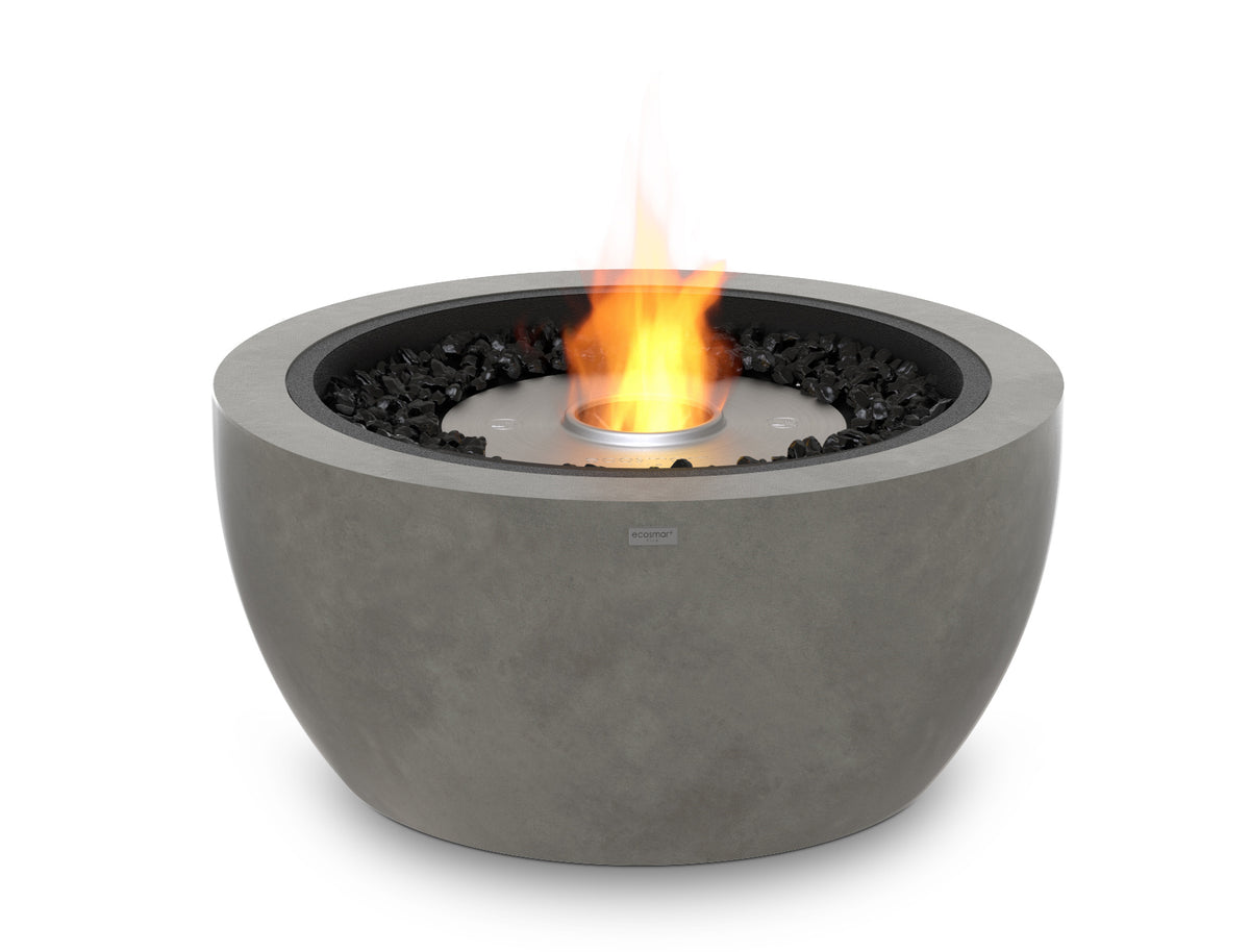 Pod 30 Bioethanol Fire Table - graphite