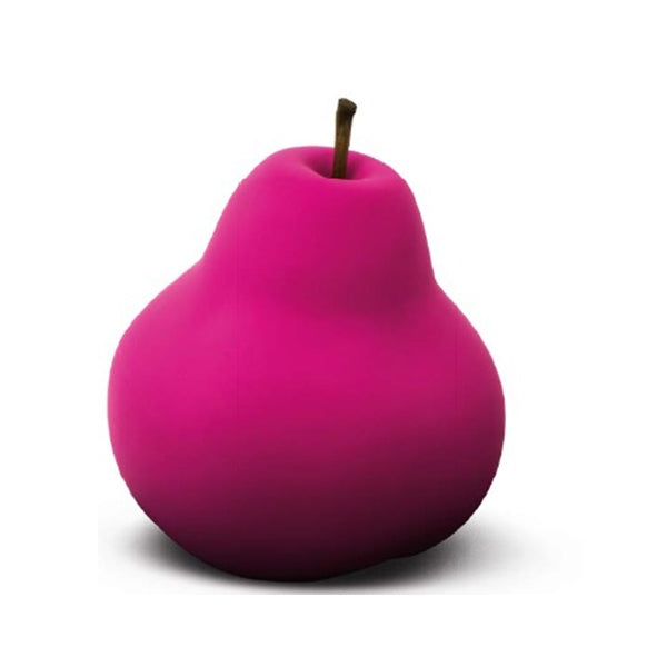 Pear Velvet Matte Painted Hot Magenta Rose Colour Lisa Pappon