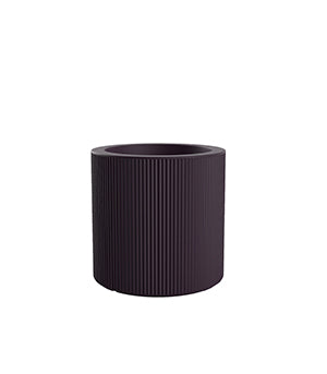 POT GATSBY CYLINDRIQUE 50 cm - Pot Cylindrique Cannelé