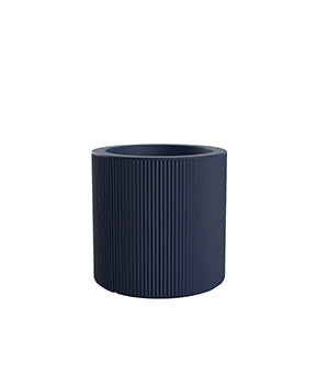 POT GATSBY CYLINDRIQUE 50 cm - Pot Cylindrique Cannelé