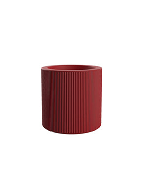 POT GATSBY CYLINDRIQUE 50 cm - Pot Cylindrique Cannelé