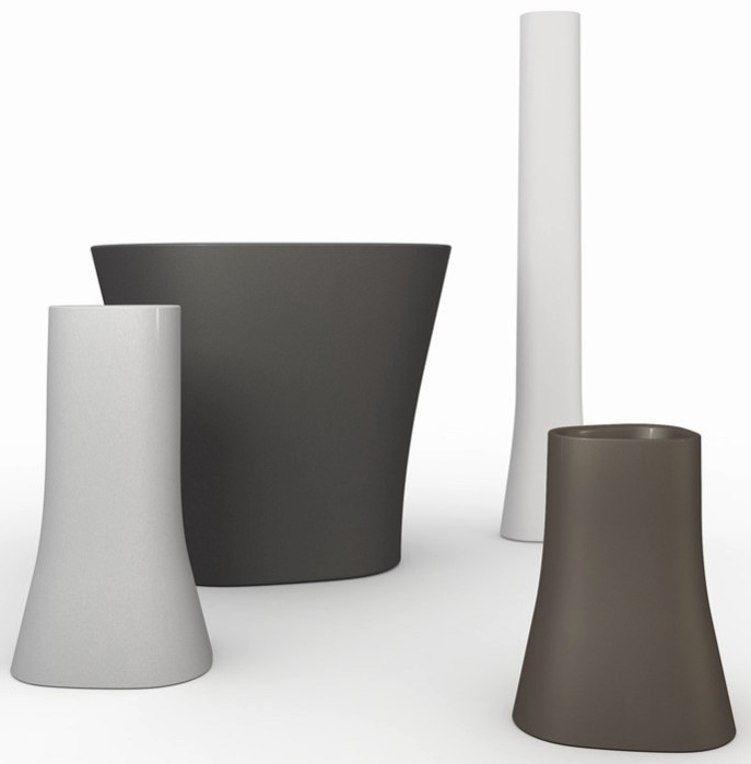 Pot de fleur XXL BONES basic Vondom